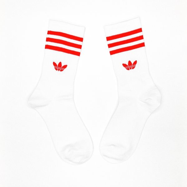 Adidas Crew Socks (Red)