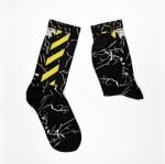 Off-white Socks (Black + Yellow) - Image 3