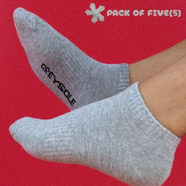 GS ANKLE SOCKS COLLECTION - GREY