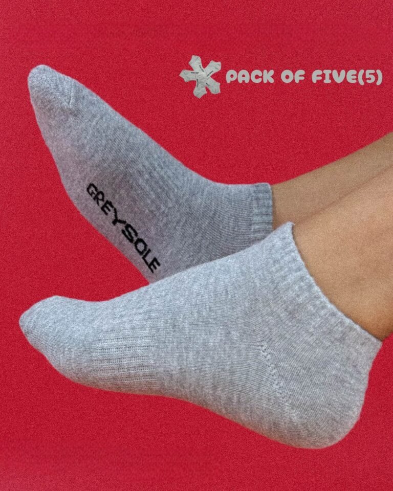GS ANKLE SOCKS COLLECTION - GREY