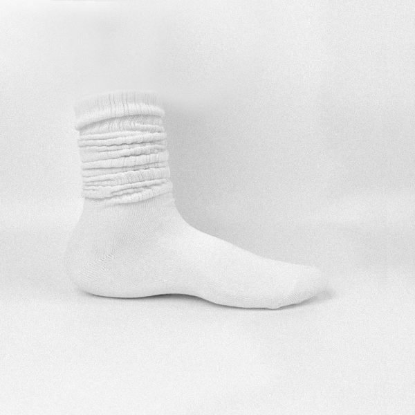 GS Slouch Socks (White)