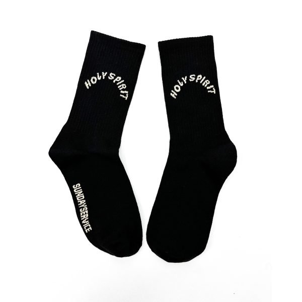Holy Spirit Socks (Black)