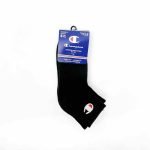 Champion Athleticwear Quarter Socks (Black)
