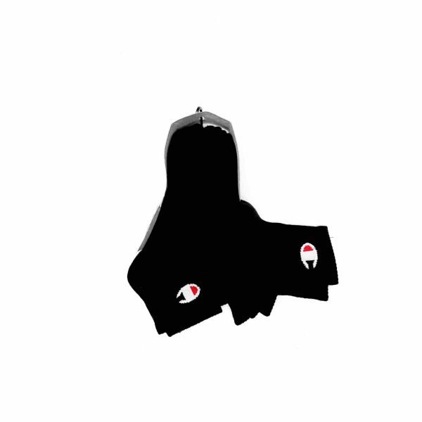 Champion Athleticwear Quarter Socks (Black) - Image 2