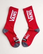 Vans Socks - Red - Image 3