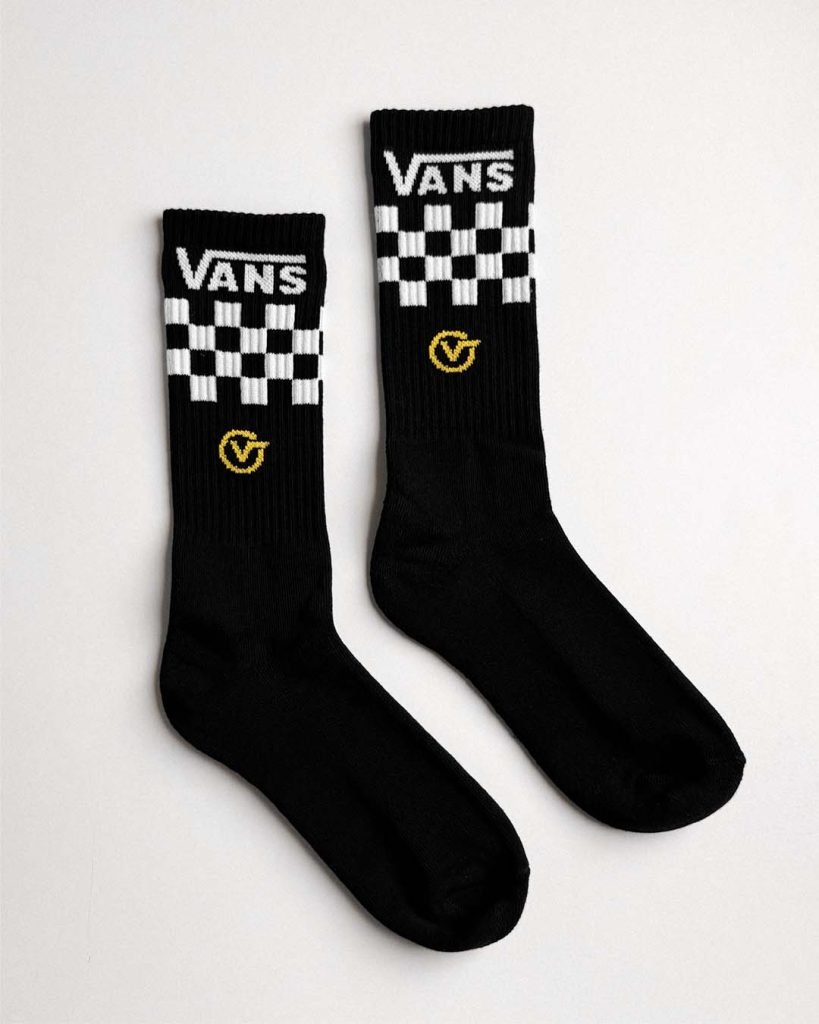 Vans Checkerboard x Power Grid Socks