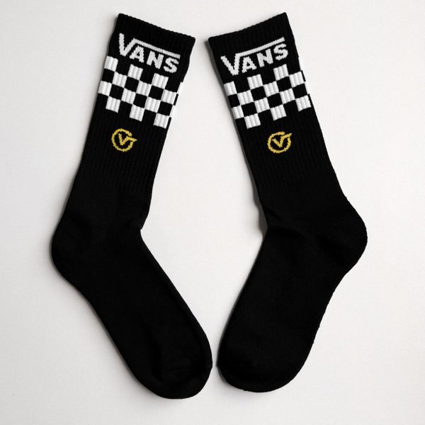 Vans Checkerboard x Power Grid Socks