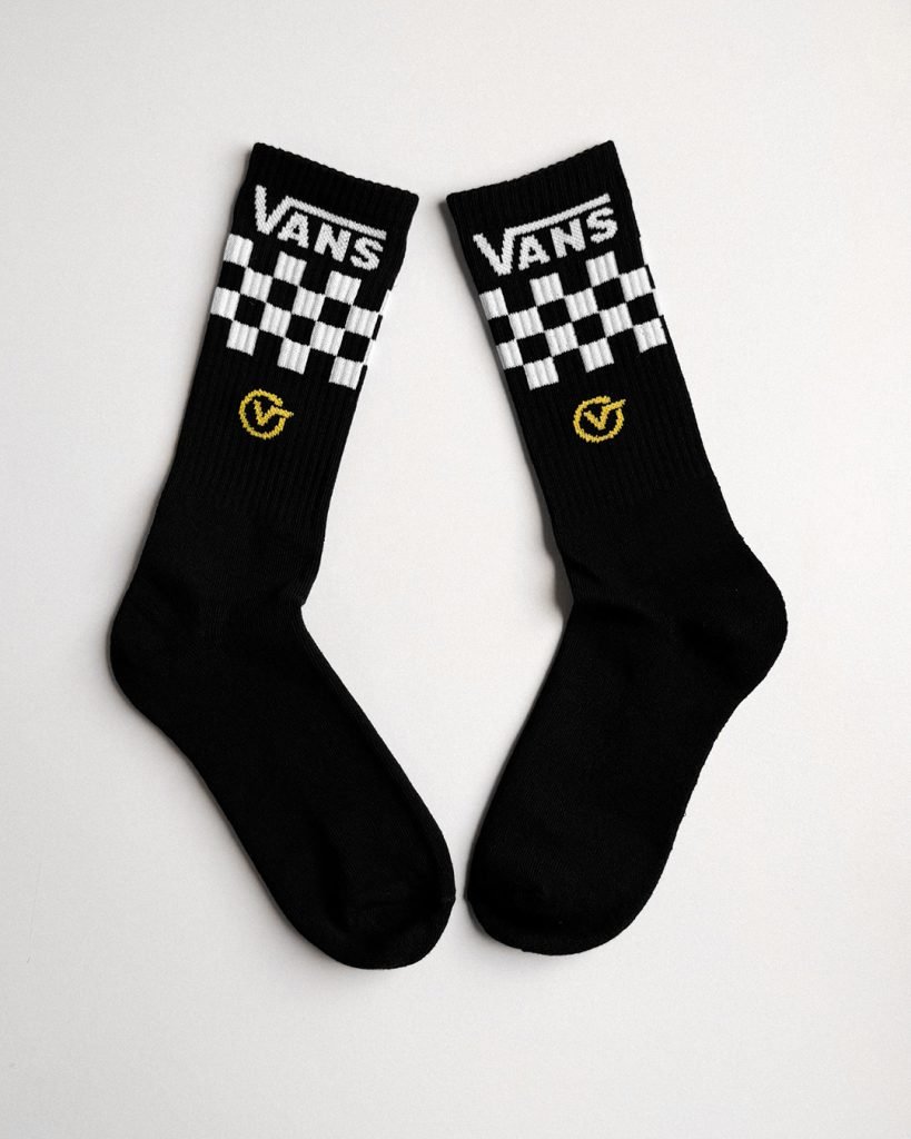 Vans Checkerboard x Power Grid Socks