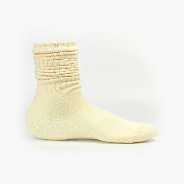 GS Slouch Socks (Cream) - Image 1
