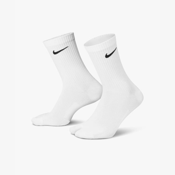 Nike Cushioned Crew Socks (White)