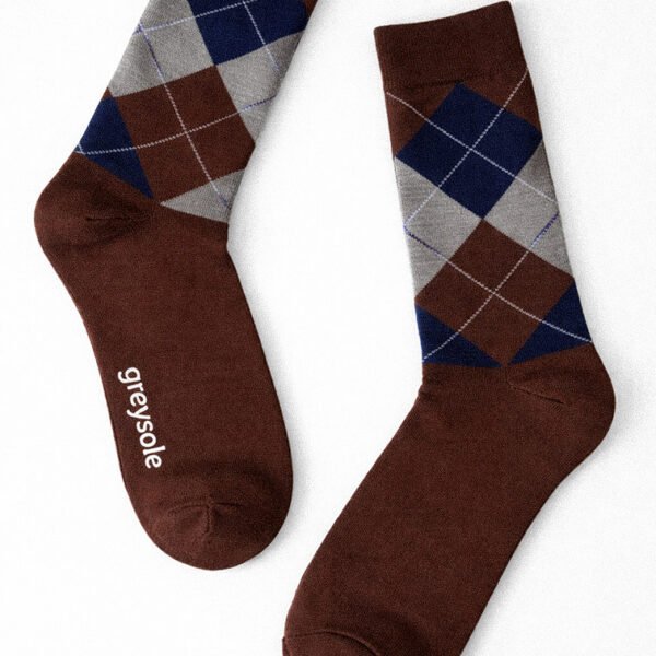 The Executives Socks (Brown)