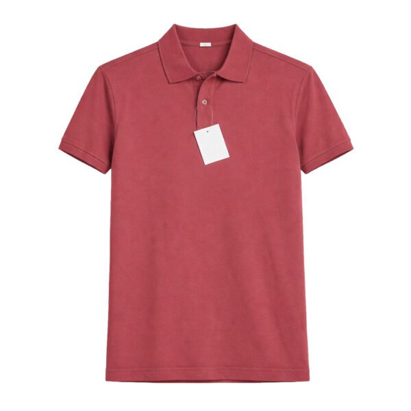 Casual Short Sleeve Shirt-Red