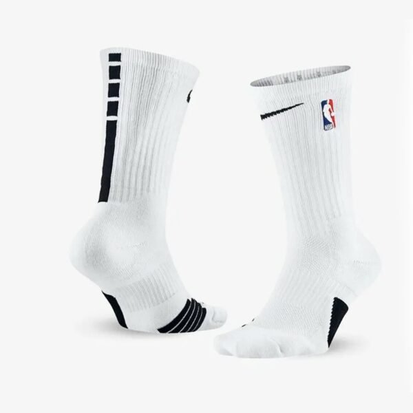 Nike NBA Elite Crew Socks (White)