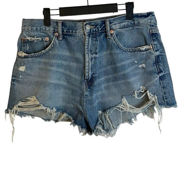 Abercrombie & Fitch Ultra High Rise Mom Shorts