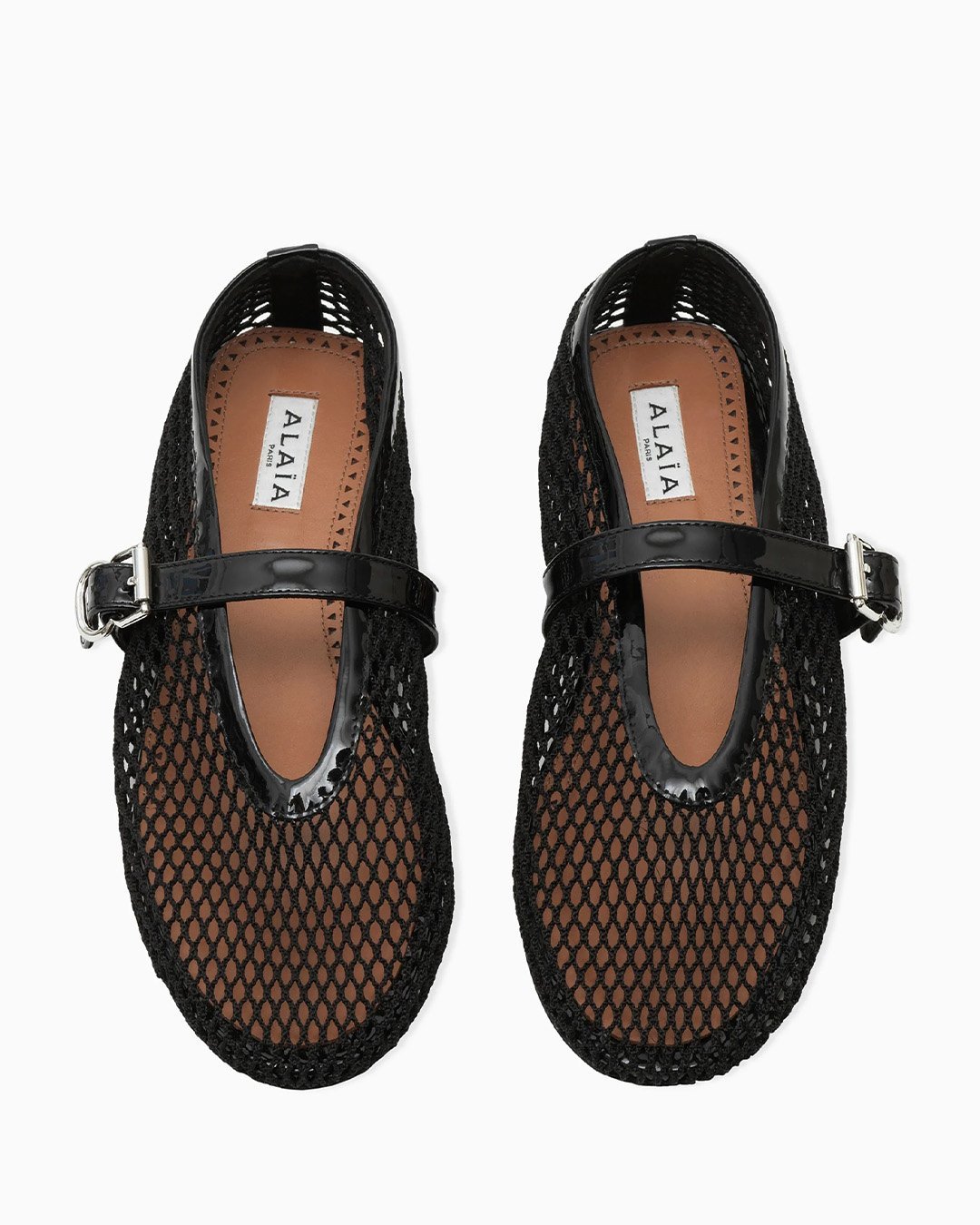 Alaia-Fishnets-Ballerina-Flats-3.jpg Alaïa Fishnet Ballerina Flats - Image 1