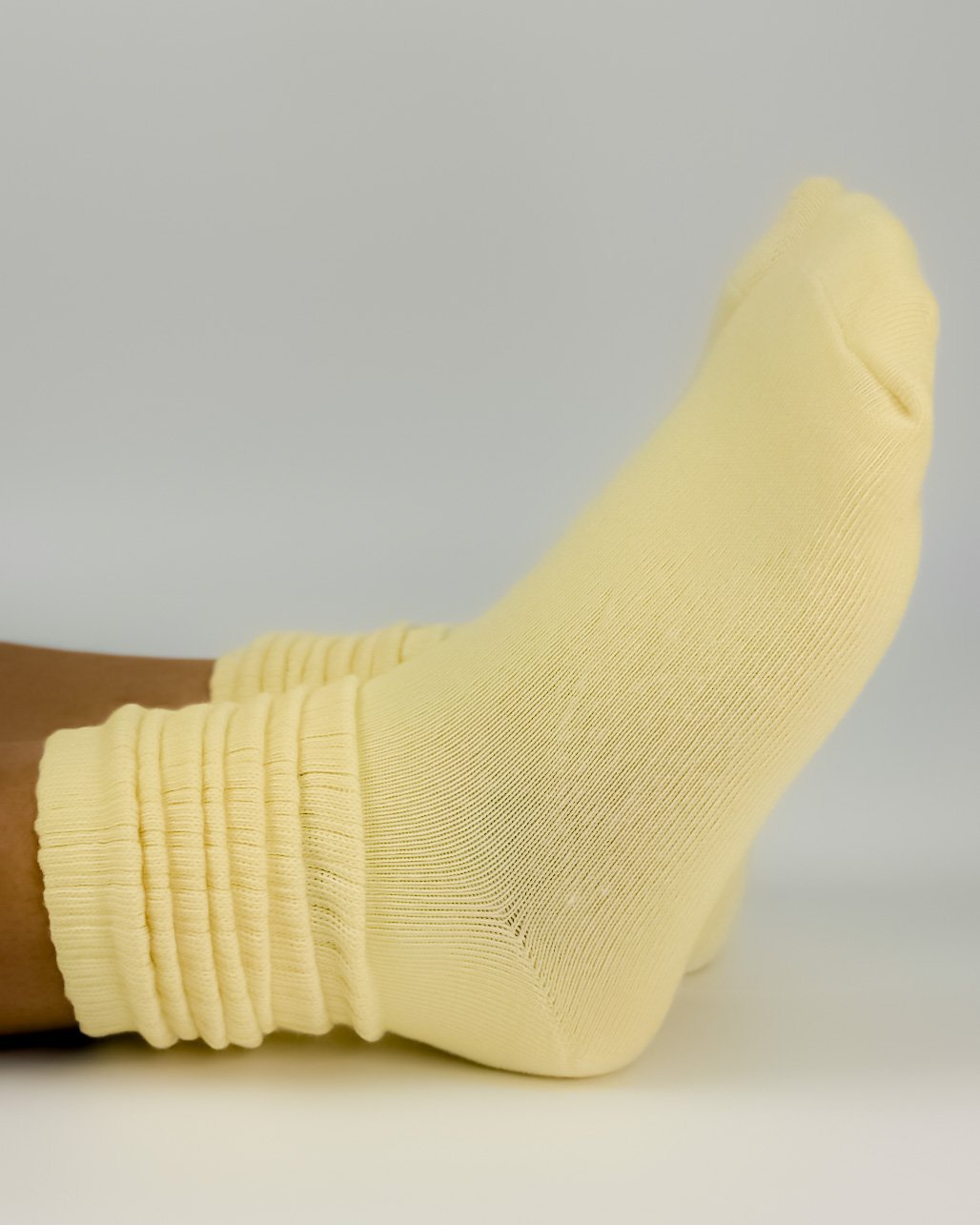 Cream-3.jpg GS Slouch Socks (Cream) - Image 1