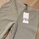 ZARA jacquard Flared leggings