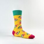 GS Watermelon Crew Socks (Yellow)