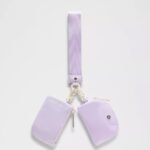 Lululemon Dual Pouch Wristlet - Lilac