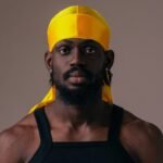 Yellow silk durag