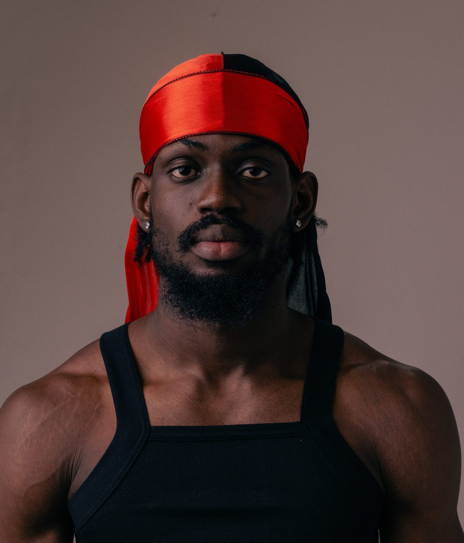 IMG_0166-scaled Two toned red black silk durag - Image 1
