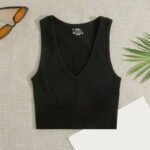 V-neck Basic Top