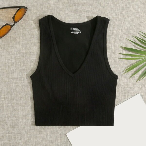 V-neck Basic Top