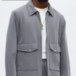 NovaMEN Utility Pocket Zip-Up Jacket