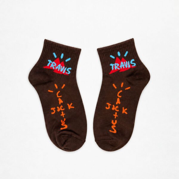 Cactus Jack High Cut Socks (Brown)
