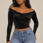 Velvet Bardot top