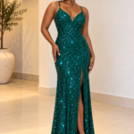 Katie Sequin Gown