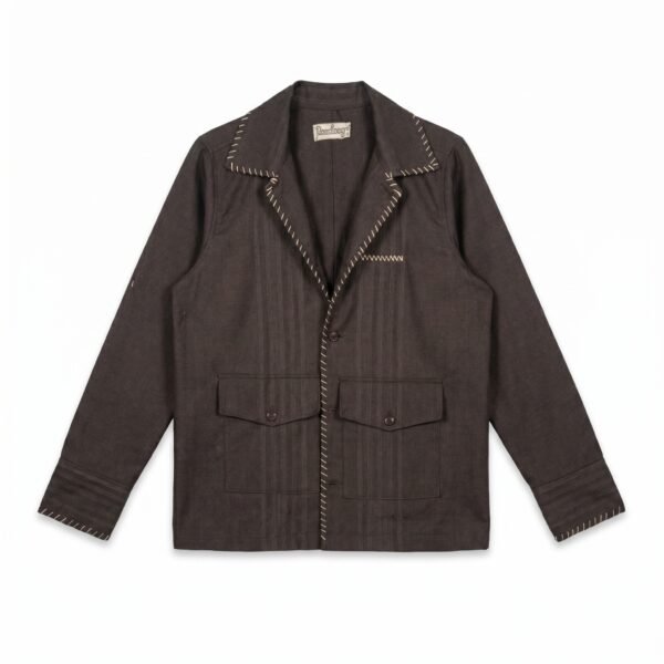 Cotton Jacket (Dark Taupe)