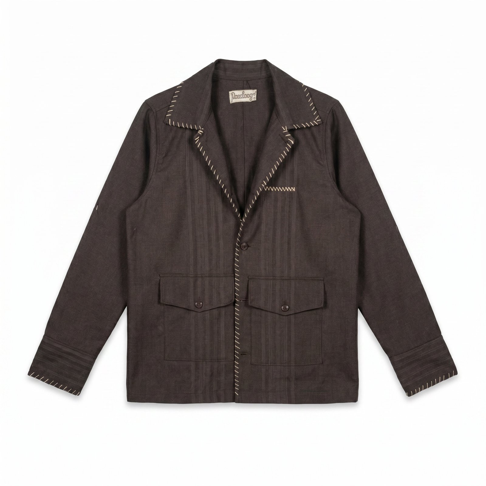cotton-jacket-1-d289418f91c3a438 Cotton Jacket (Dark Taupe) - Image 1