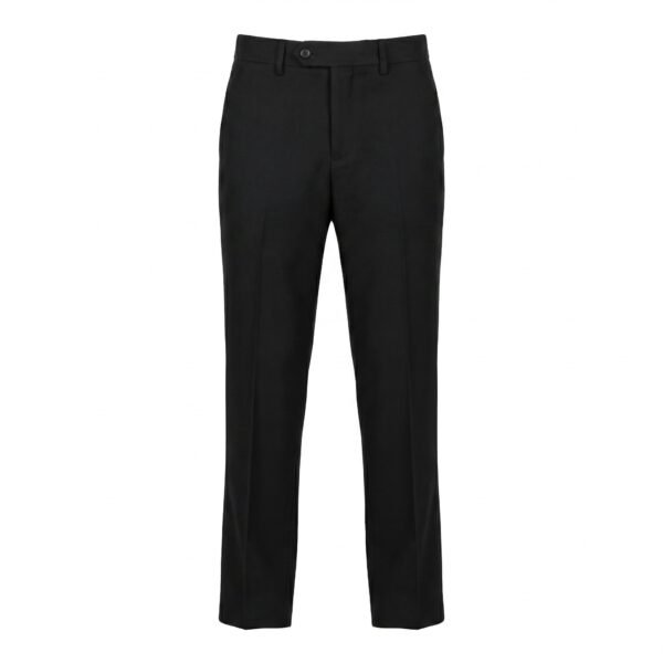 Slim Wool Pants (Charcoal)